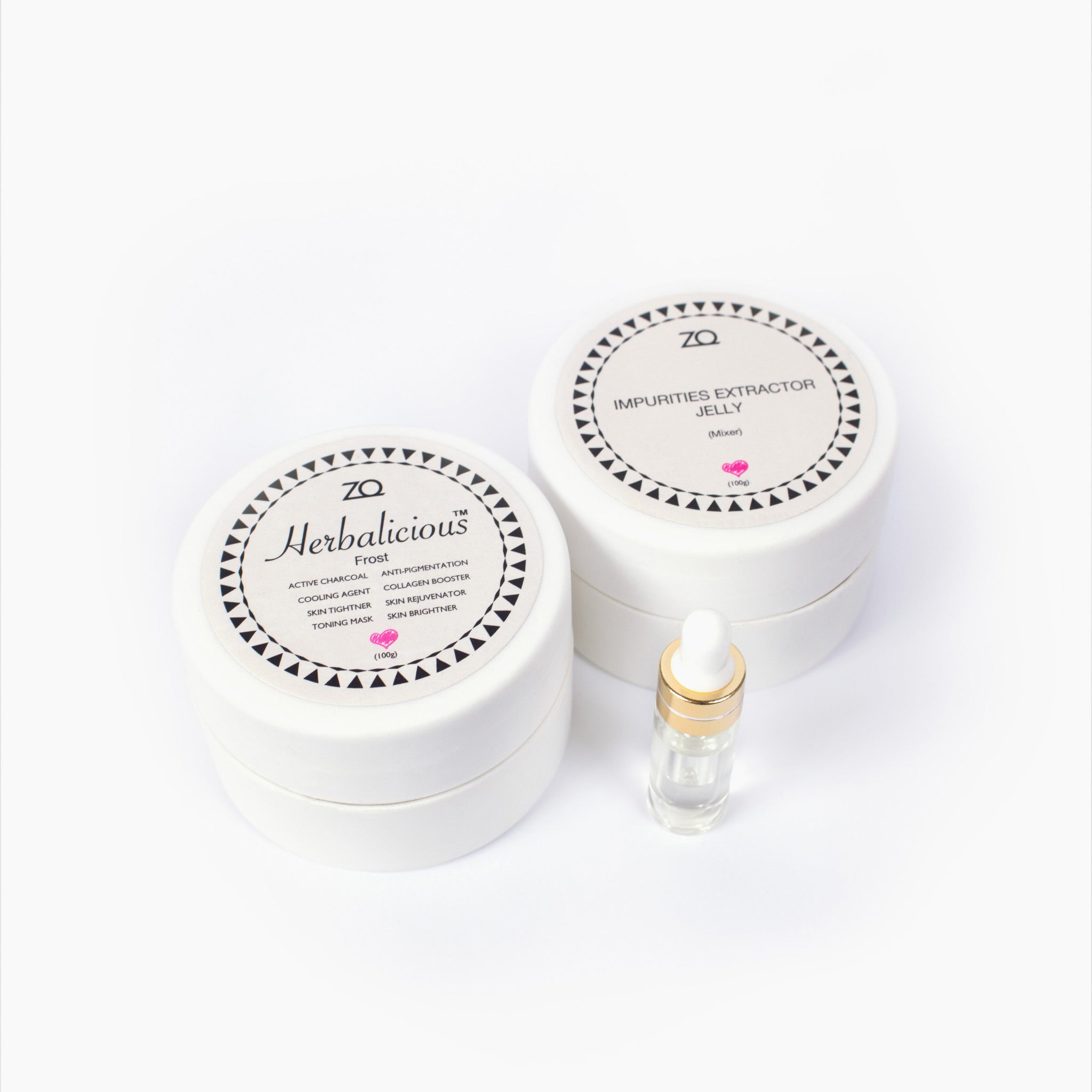 Herbalicious Weekly Facial (Xana + Reef + Sunshine 2 + Serum + Luster + Glow + Frost + Jelly) Bundle
