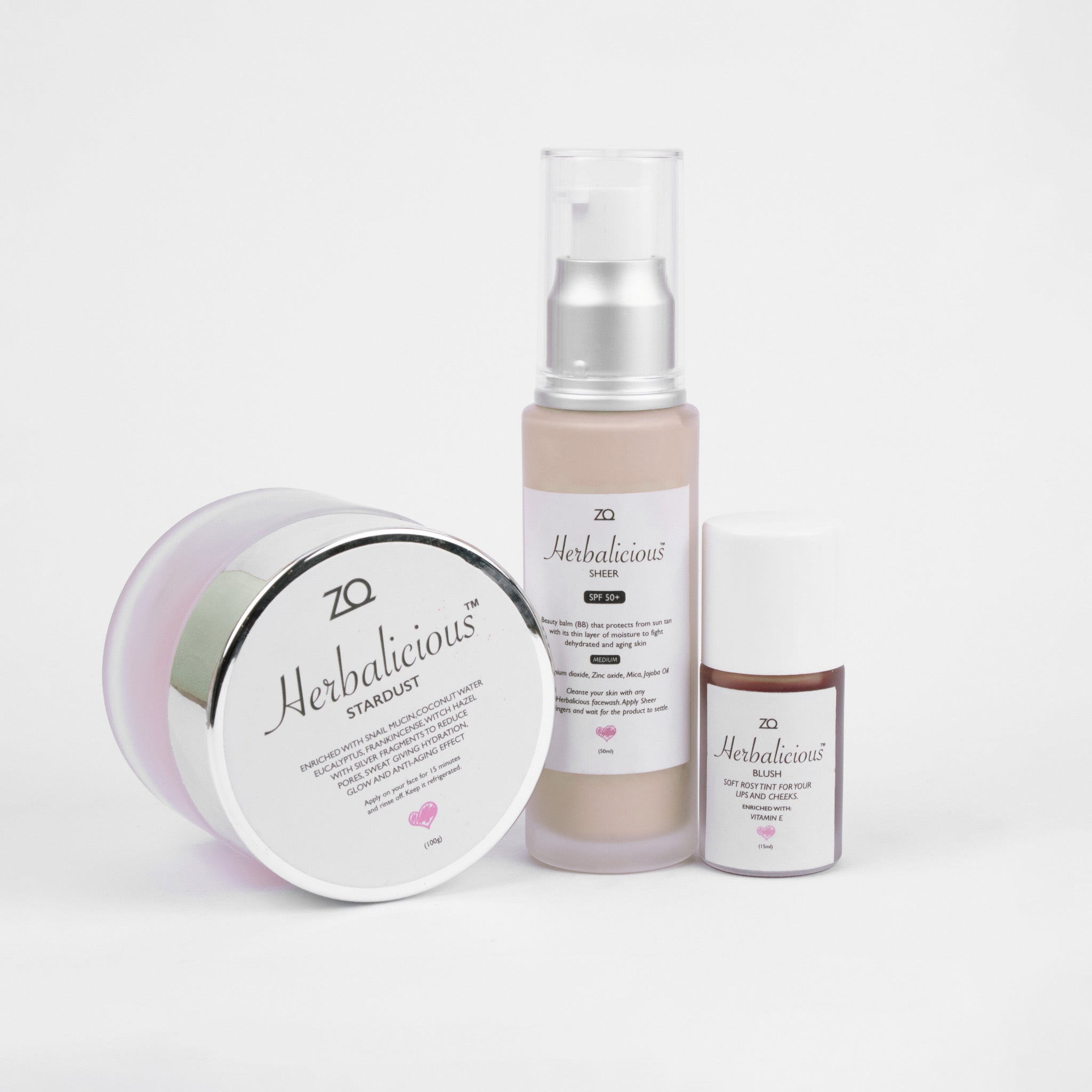 Herbalicious Bundle (SHEER + STARDUST + BLUSH )