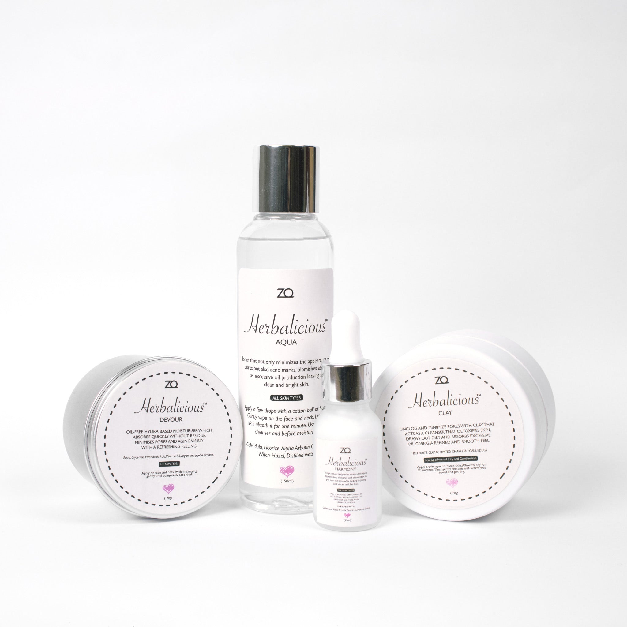 Herbalicious Bundle (Devour +  Clay + Harmony + Aqua)